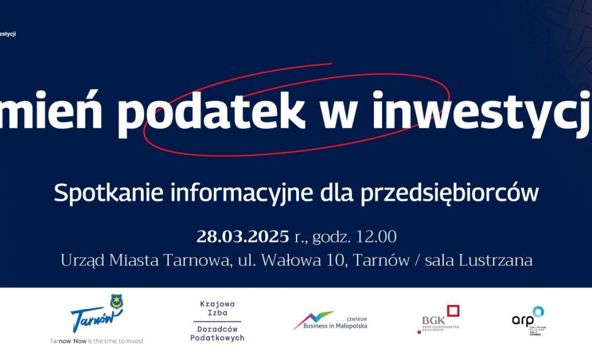 Zdjęcie Spotkanie informacyjne dla przedsiębiorców