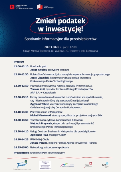 zmien podatek w inwestycje