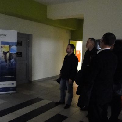 Zdjęcie - 3 - Delegacja z Ukrainy w Inkubatorze Przedsiębiorczości.