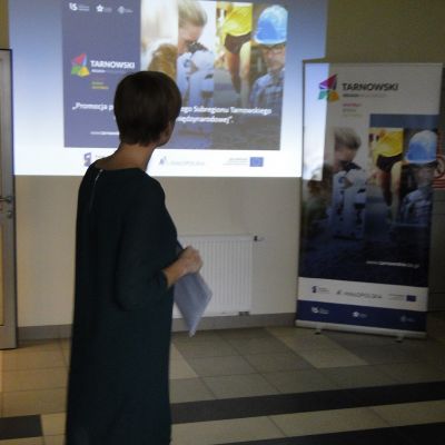 Zdjęcie - 5 - Delegacja z Ukrainy w Inkubatorze Przedsiębiorczości.
